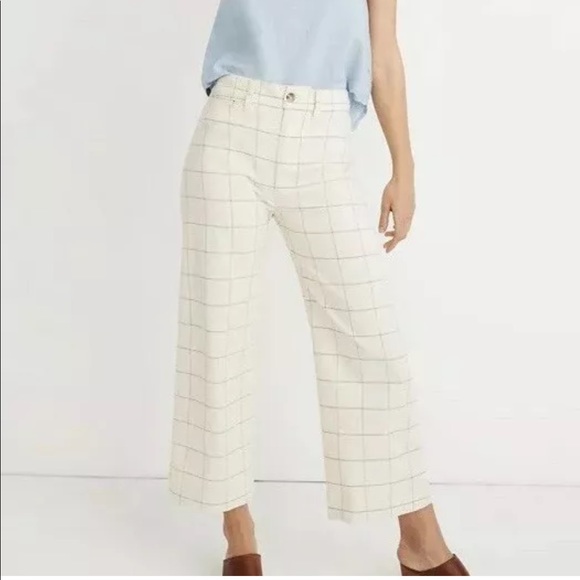 Madewell Pants - ❤️sold: Madewell Emmett Wide Leg Crop Pants High